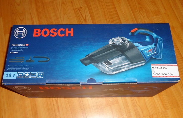 BOSCH Aspirateur sans-fil 18V GAS18V-1 (solo) - 06019C6200